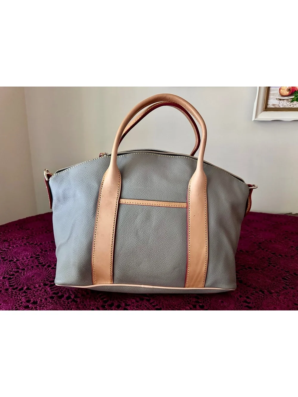 Vintage Dooney & Bourke Carley Madeline Satchel